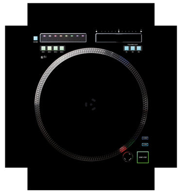 Rane TWELVE Skin Black